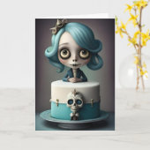 Standard, 12,7 cm x 17,8 cm Faltkarte Karte (Gelbe Blume)