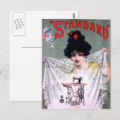 Standard-1895 Postkarte (Vorne/Hinten)