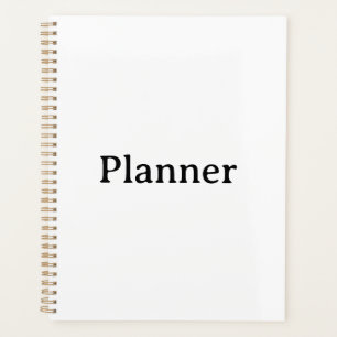 Standard 21,59 cm x 27,94 cm Hardcover, Gold Spira Planer