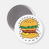 Standard, 2¼ Inch Circle Magnet (Vorderseite/Rückseite)