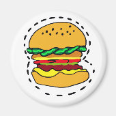 Standard, 2¼ Inch Circle Magnet (Vorne)