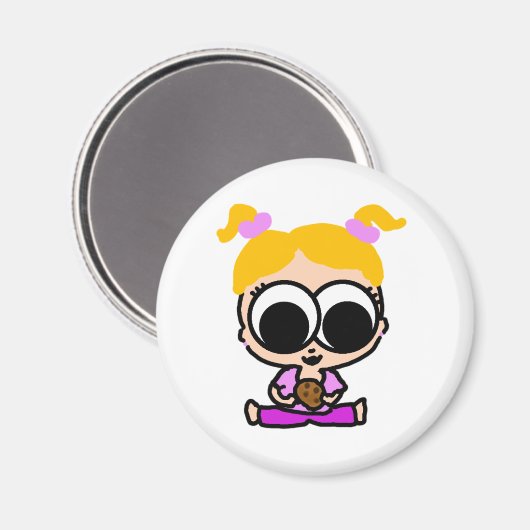 Standard, 2¼ Zoll Circle Magnet (Vorderseite/Rückseite)