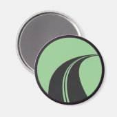Standard, 2¼ Zoll Circle Magnet (Vorderseite/Rückseite)