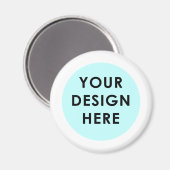 Standard, 2¼ Zoll Circle Magnet (Vorderseite/Rückseite)