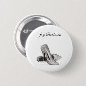 Standard, 2 ¼ Zoll-runder Knopf Button (Vorne & Hinten)