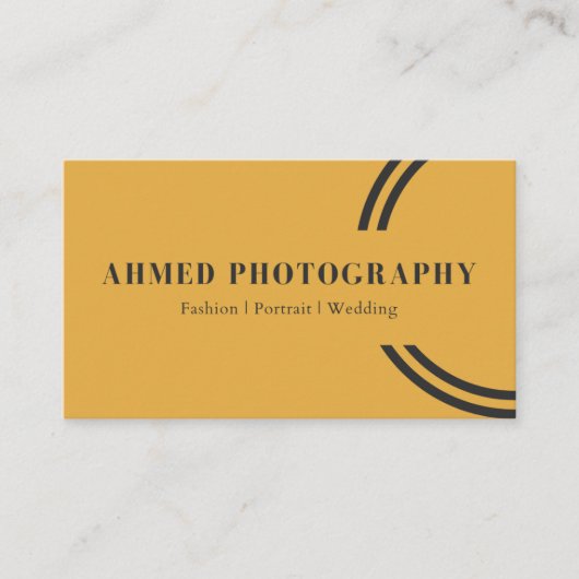 Standard, 3,5" x 2,0" berufliche Visitenkarte (Vorderseite)