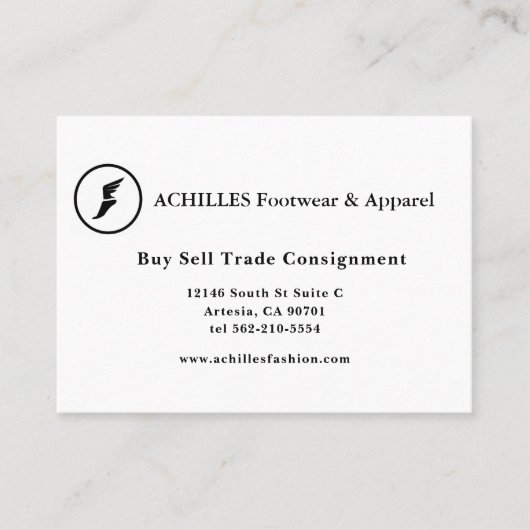 Standard, 3,5" x 2,0" Business Card Flyer Foto Pr Visitenkarte (Vorderseite)