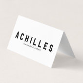 Standard, 3.5" x 2.0" Business Card Visitenkarten (Rückseite)