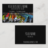 Standard, 3,5" x 2,0", Standardlech Visitenkarte (Vorne/Hinten)