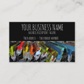 Standard, 3,5" x 2,0", Standardlech Visitenkarte (Vorderseite)