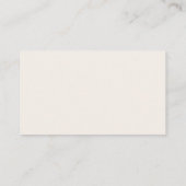 Standard, 3,5" x 2,0" Visitenkarte (Rückseite)