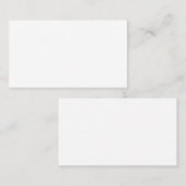 Standard, 3,5" x 2,0" Visitenkarte (Vorne/Hinten)