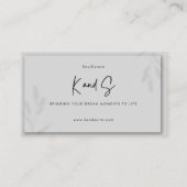 Standard, 3,5" x 2,0" Visitenkarte (Rückseite)