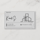 Standard, 3,5" x 2,0" Visitenkarte (Vorderseite)