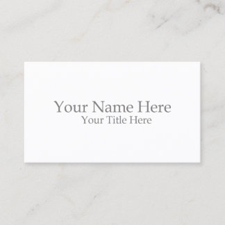 Standard, 3,5" x 2,0" Visitenkarte