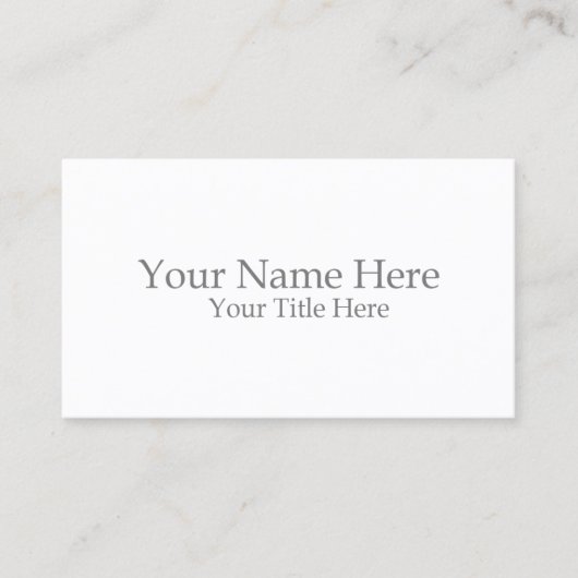 Standard, 3,5" x 2,0" Visitenkarte (Vorderseite)