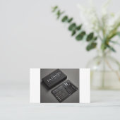 Standard, 3,5 Zoll x 2,0" Visitenkarte (Stehend Vorderseite)