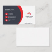 Standard, 3,5 Zoll x 2,0" Visitenkarte (Vorne/Hinten)