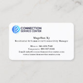 Standard, 3,5 Zoll x 2,0" Visitenkarte (Vorderseite)