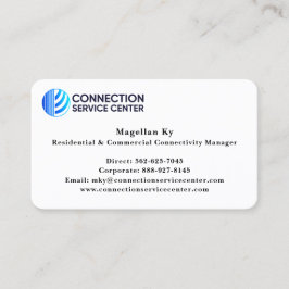 Standard, 3,5 Zoll x 2,0" Visitenkarte