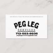 Standard, 3,5 Zoll x 2,0" Visitenkarte (Rückseite)