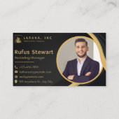 Standard, 3,5 Zoll x 2,0" Visitenkarte (Rückseite)