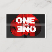 Standard, 3,5 Zoll x 2,0" Visitenkarte (Rückseite)