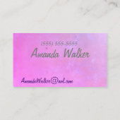 Standard, 3,5 Zoll x 2,0" Visitenkarte (Rückseite)