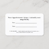 Standard, 3,5 Zoll x 2,0" Visitenkarte (Rückseite)