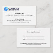 Standard, 3,5 Zoll x 2,0" Visitenkarte Begleitkarte (Vorne/Hinten)