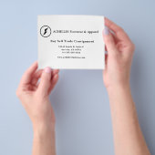 Standard, 3,5 Zoll x 2,0" Visitenkarte Flyer (Gruppe)