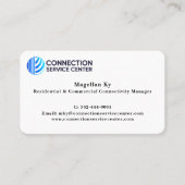 Standard, 3,5 Zoll x 2,0" Visitenkarte Telefonnummerkarte (Vorderseite)