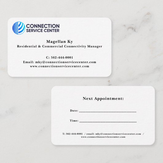 Standard, 3,5 Zoll x 2,0" Visitenkarte Telefonnummerkarte (Vorne/Hinten)