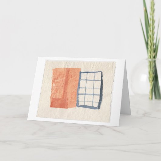 Standard, 5" x 7" falte leere Karte (Vorderseite)