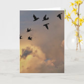 Standard, 5" x 7" Faltenkarte Karte (Gelbe Blume)
