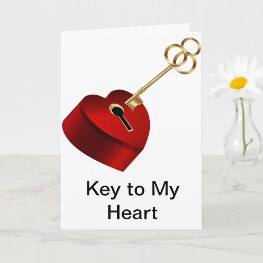 Standard, 5" x 7" Folded Greeting Card Karte (Kleine Pflanze)
