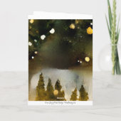 Standard, 5" x 7" geklappte Grußkarte Karte (Rückseite)