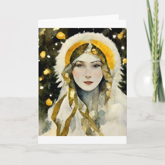 Standard, 5" x 7" geklappte Grußkarte Karte (Vorderseite)