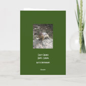 Standard, 5" x 7" geklappte Grußkarte Karte (Rückseite)