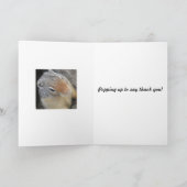 Standard, 5" x 7" geklappte Grußkarte Karte (Innenseite)