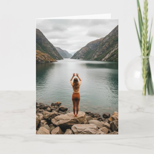 Standard, 5" x 7" geklappte Grußkarte Karte (Vorderseite)