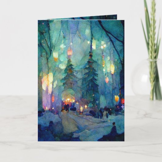 Standard, 5" x 7" geklappte Grußkarte Karte (Vorderseite)