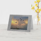 Standard, 5" x 7" geklappte Grußkarte Karte (Gelbe Blume)