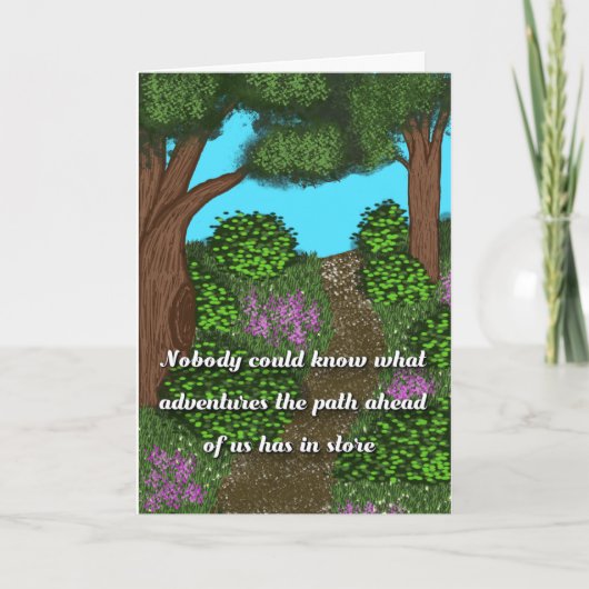 Standard, 5" x 7" geklappte Grußkarte Karte (Vorderseite)