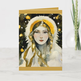 Standard, 5" x 7" geklappte Grußkarte Karte