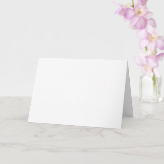 Standard, 5" x 7" geklappte Grußkarte Karte (Orchidee)