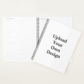 Standard 8,5" x 11" Softcover, schwarze Spirale  Planer (Anzeige)