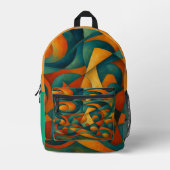 Standard Akkorde Bedruckter Rucksack (Vorderseite)