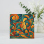 Standard Akkorde Einladung (Stehend Vorderseite)