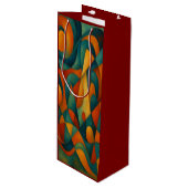 Standard Akkorde Geschenktüte Für Weinflaschen (Vorderseite Schrägansicht)